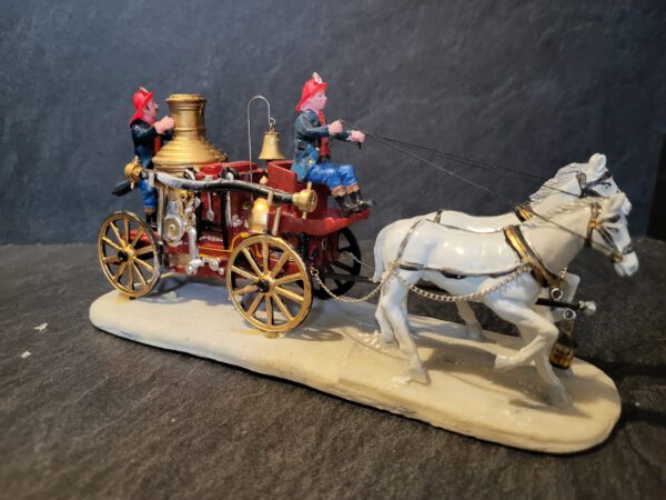 Brandweerkar met paarden - Afbeelding 3