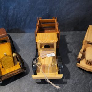 Houten auto set
