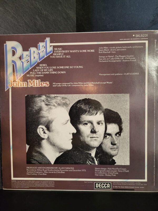 John Miles - Rebel - Afbeelding 2