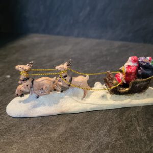 Kerstman met slee
