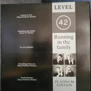 Level 42 - Running In The Family (Platinum edition)