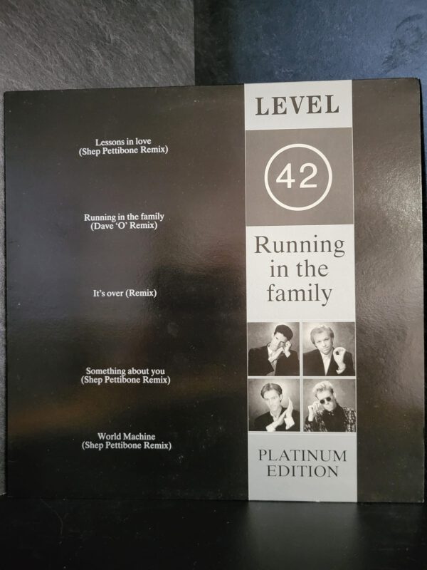 Level 42 - Running In The Family (Platinum edition)