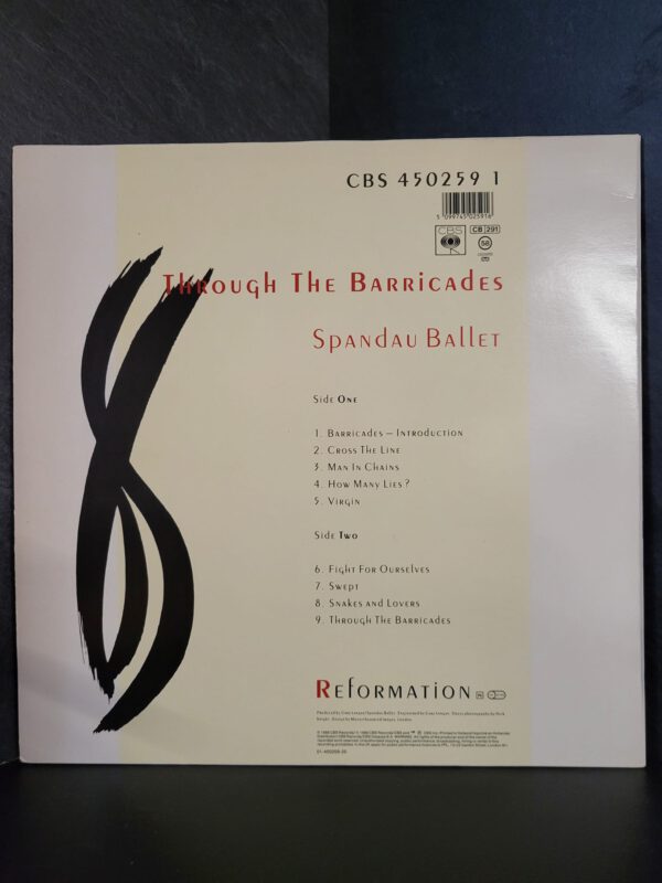 Spandau Ballet - Through The Barricades - Afbeelding 2